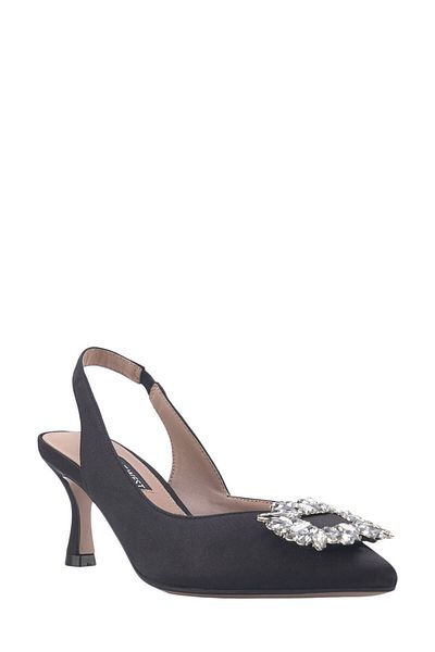 Nine West Pantofi cu toc pentru femei BUCCA 3FX negri