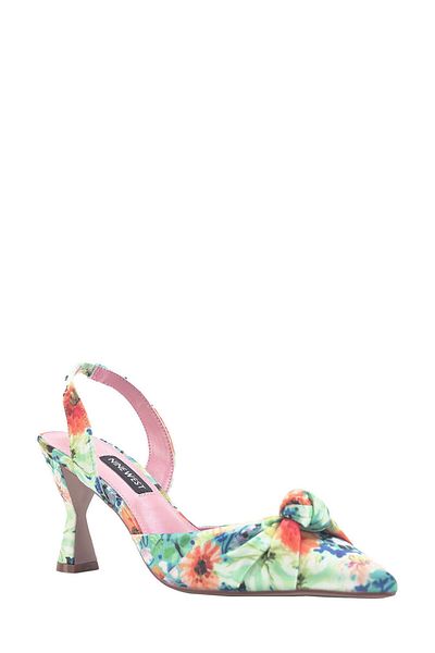 Nine West Pantofi cu toc pentru femei DEVA 3FX Blue