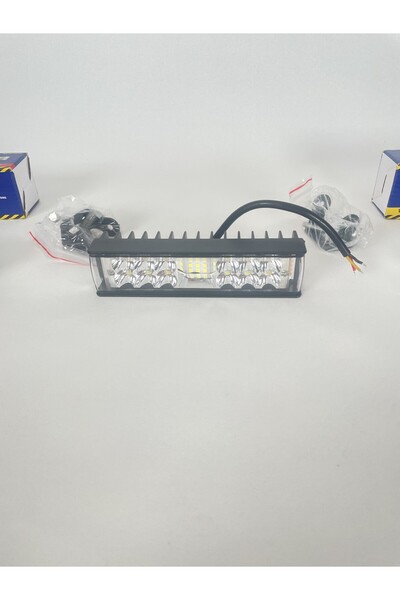 AHMET OTOMOTİV ÇAKARLI ÇALIŞMA LAMBASI GÜNDÜZ LEDİ OFF ROAD 12V-24V