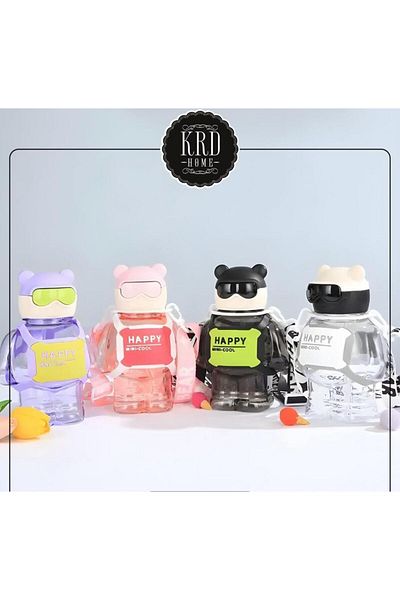YzHome Luxury Colored Acrylic Hanging Water Bottle 1000ml