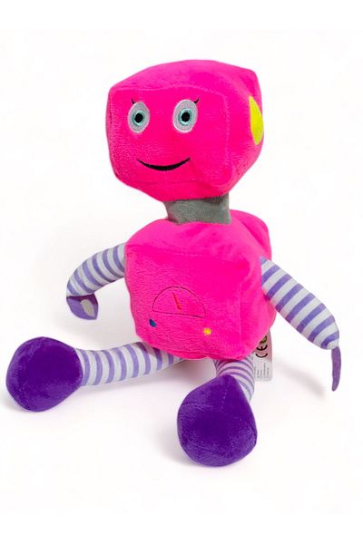 tmtoysandmore 40 Cm Pink Plush Robot Toy