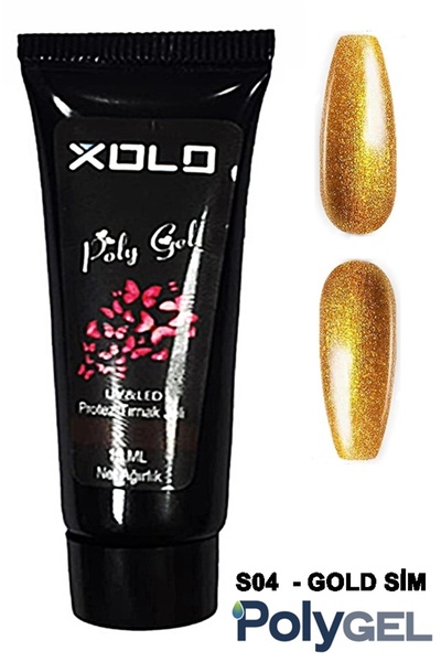 xolo Simli Seri Polygel Protez Tırnak Oje Kalıcı Akrilik Jel Polijel Poly Gel 15ML