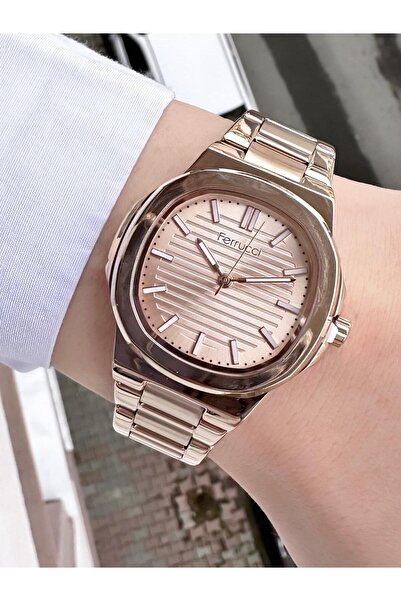 Ferrucci  Kadın Metal Kordon Kol Saatİ