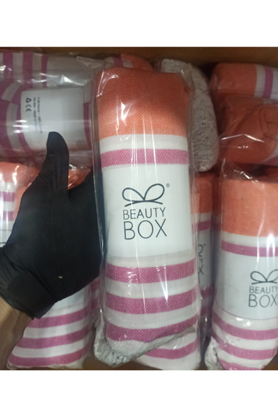 Beauty Box 100cmx190cm Jolly Unisex Πετσέτα Παραλίας Βαμβακερή Πετσέτα Παραλί...