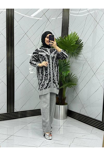 BAV Butik Ayvitrin طقم تريكو نسائي من Karyağdı