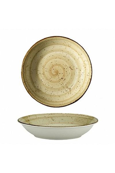 Kütahya Porselen Çukur Dinner Plate Set 3 Pieces 20 cm