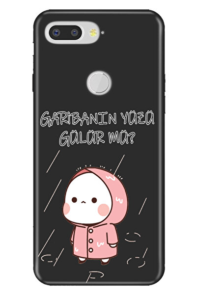 General Mobile GM 9 Pro Uyumlu Kılıf Silikon Desenli Tam Koruma Resimli Garibanın Yüzü Gülür Mü