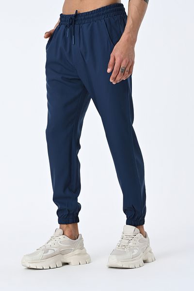 AMAZING CRASH Rubber Leg Raised Jogger Pants