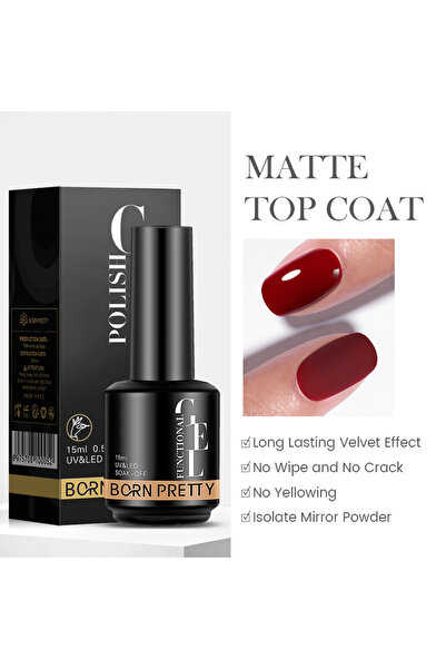 Born Pretty PRO Mat Top Coat 15ML
