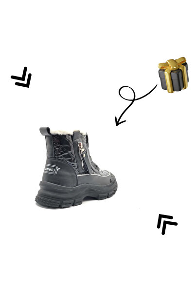 GAMELU 23KZ Bowl New Season Stylish Black Orthopedic Daily Sports Women's Boots