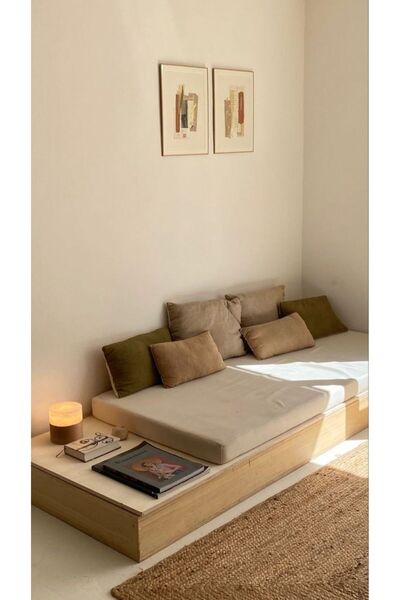 KARAKALEM AHŞAP AHŞAP ÜÇ KİŞİLİK KOLTUK