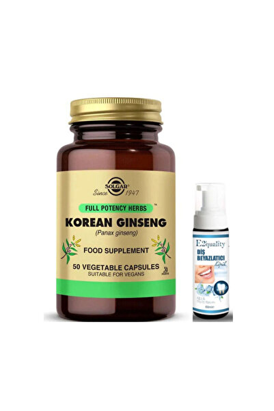 Solgar الجينسنغ الكوري 50 كبسولة