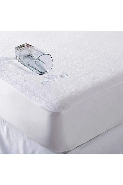 Mert Collection Çarşı Micro Fitted Full Edge Water Liquid Proof Mattress Protector Mattress Protector Sheet Single And Double (4 DIFFERENT SIZES)