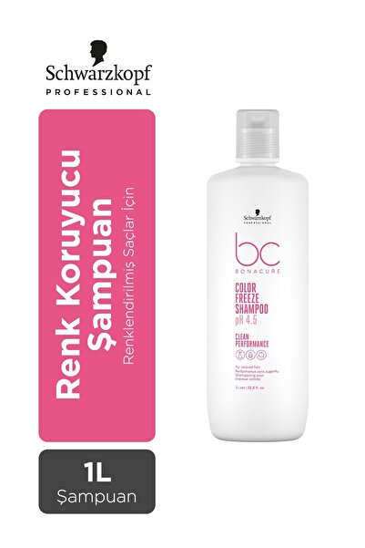 Schwarzkopf 1000ml Bc Clean Renk Koruyucu Şampuan
