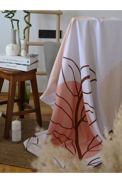 WALLHANG Nude Life Fleece Blanket, Sofa Throw
