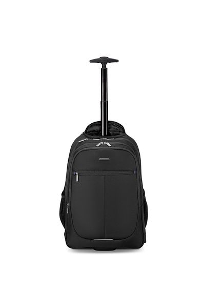 RV Roncato Unisex Σακίδιο 41272501 Roncato Zaıno Trolley 17,3" Easy Office 2.0 Nero