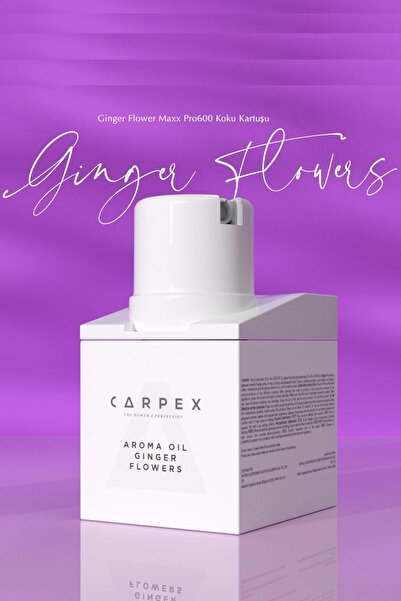 Carpex Ginger Flower Maxx Pro 600 Koku Kartuşu 120 ml