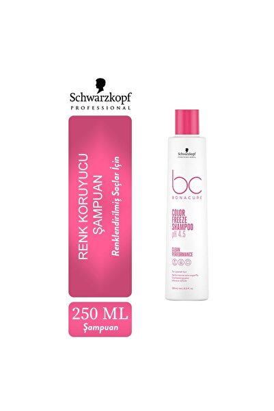 Schwarzkopf 250ml 4 Adet Schwarzkopf BC Clean Renk Koruyucu Şampuan