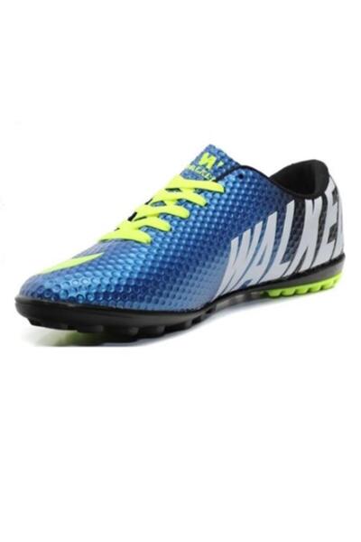 Walked 401-23 Tx Futbol Erkek Çocuk Halı Saha Kramponu 31-35 Mavi Sarı