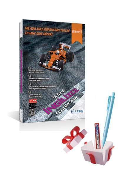Bilfen Yayıncılık 8. Sınıf Biltest Soru Bankası İngilizce + Faber Eğitim Seti