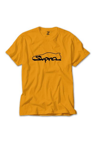 Z zepplin Κίτρινο T-shirt Supra Icon