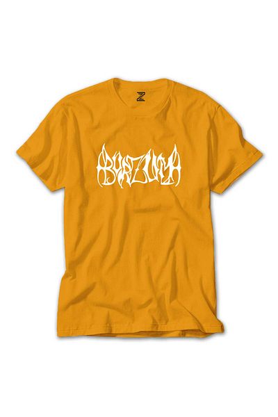 Z zepplin Κίτρινο T-shirt σε σχήμα Burzum