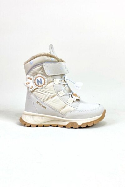 ALTUNTAŞ Παιδικά Velcro Fur Girl's Beige Snow Boots