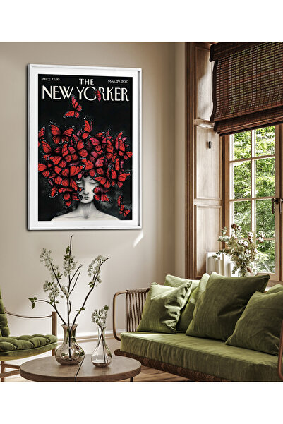 HOMEPACK Pictură în serie New Yorker cu un singur cadru Pictură poster de art...