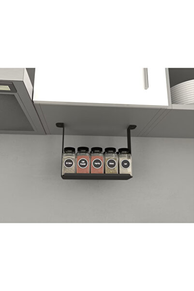 AJU Baharatlık Baharat Rafı, Mutfak Banyo Düzenleyici, Dolap Altı Monte Raf, ...