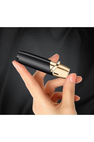 AVİPOLES Gazlı çakmak metal gövde gold başlık şık tasarım özel üretim rüzgarda sönmez lüx çakmak