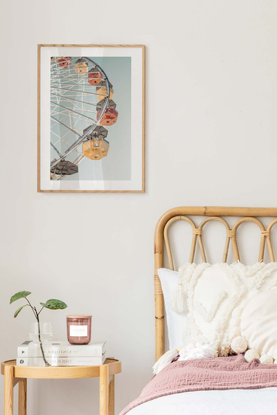 Artavessa طاولة MDF ذات إطار من قطعة واحدة