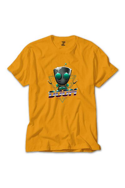 Z zepplin Κίτρινο T-shirt Alien Doom
