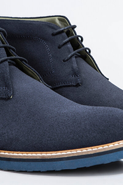 UniqCrafter Erkek Bağcıklı Hakiki Süet Deri Bot