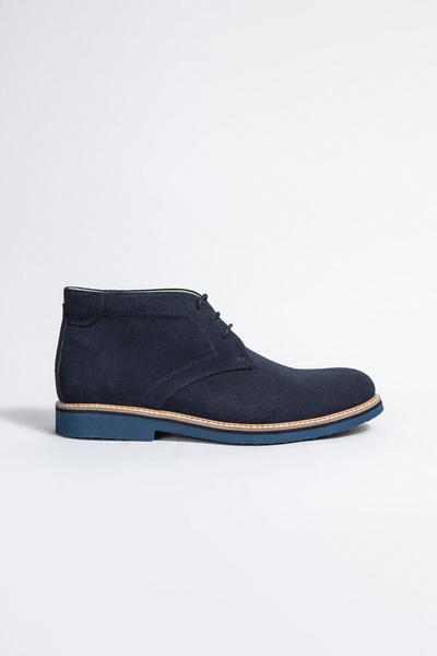 UniqCrafter Erkek Bağcıklı Hakiki Süet Deri Bot