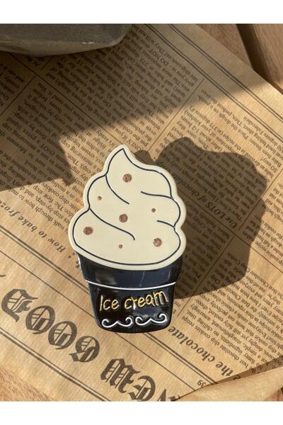 SUBU TASARIM Велика фігурна мандальна застібка кремового кольору SBT1769