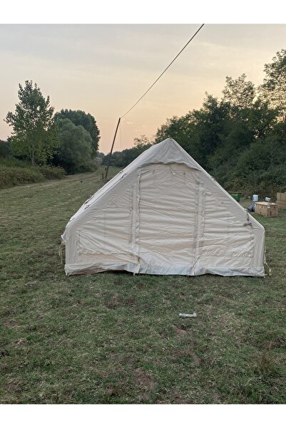 CLK Ticaret Clk Airfree 01 Kanvas Buyük Şişme Kamp Çadırı 5/8 Kişilik