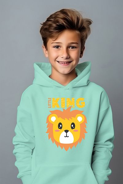 ADA BEBEK ÇOCUK Момчешки суитшърт с щампа King Leon