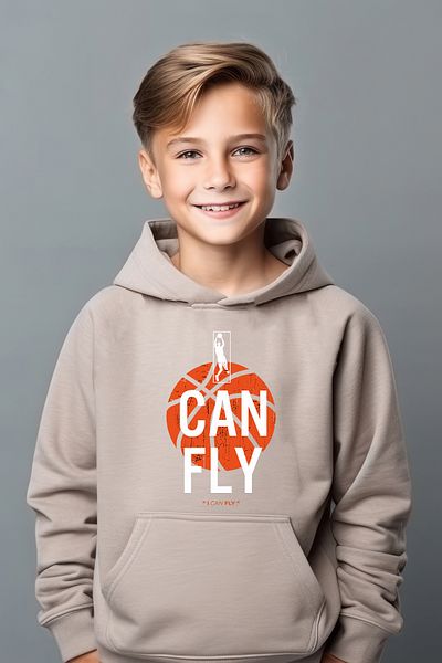 ADA BEBEK ÇOCUK Φούτερ με στάμπα Can Fly σε στυλ αγοριού