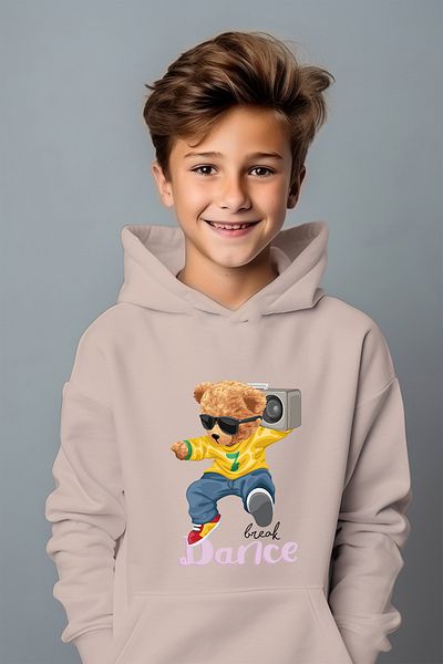 ADA BEBEK ÇOCUK Φούτερ Boy Dancer Boho με στάμπα