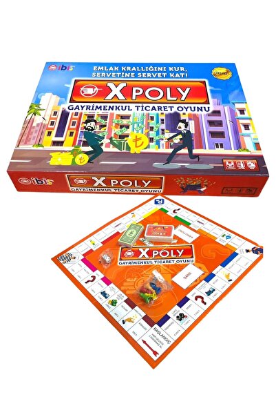 TOMBİ-X X-POLY GAYRİMENKUL TİCARET OYUNU Emlak krallığını kur, Servetine serv...