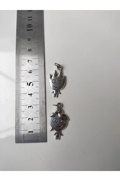 İYİ MODA Fire and Water Gift Couple Keychain