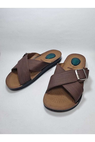 abinstore Gel Orthopedic Sole Slippers Casual Buckle Adjustable Comfortable Slippers (With Heel Spurs)