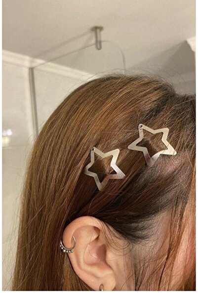 Toum Y2K Star 2'li Yıldız Çıt Çıt Toka