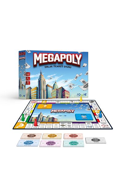 ROUTE Joker Games Megapoly Real Estate Trading Game
