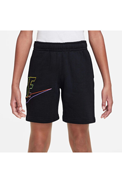 Nike Sportswear Graphic Core Siyah Çocuk Şort DX5101-010