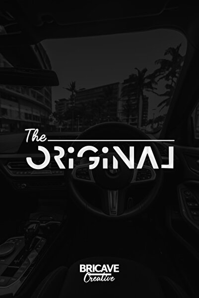 Bricave The Original JDM Araba-Motosiklet Cam Etiket Sticker 19x5cm