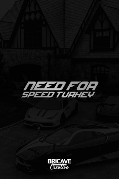 Bricave Need For Speed TURKEY JDM Araba-Motosiklet Cam Etiket Sticker 19x4cm