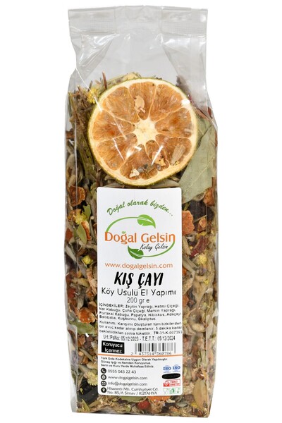 Doğal Olarak Simav'dan Doğal Gelsin Kolay Gelsin Kış Çayı - 200 gr