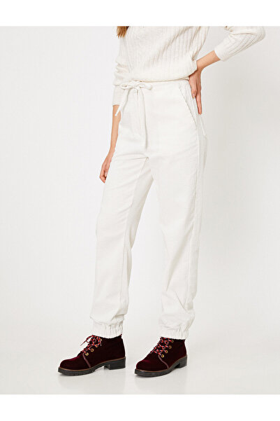 Koton Kalhoty s kravatou v pase