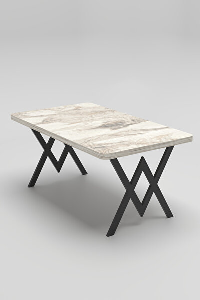 Cosargroup Parla Mutfak Yemek Masası W Metal Ayak